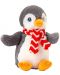 Плюшена играчка Keel Toys Keeleco - Пингвин с шал, 25 cm - 1t