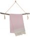 Памучна кърпа в кутия Hello Towels - New, 100 х 180 cm, розово-бежова - 3t