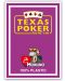 Пластични покер карти Texas Poker - лилав гръб - 1t
