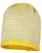 Плетена шапка Maximo - Жълто/сива, размер 41, 4-6 м - 1t
