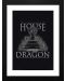 Плакат с рамка GB eye Television: House of the Dragon - Iron Throne - 1t