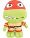 Плюшена играчка TMNT Mutant Mayhem - Raphael, 18 cm - 1t