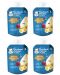 Плодово пюре Nestle Gerber - Пауч с круша, банан, малина и мюсли, 6 м+, 4 х 80 g - 1t