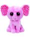 Плюшена играчка TY Toys Beanie Boos - Слон със сърца, розов, 24 cm - 1t