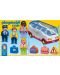 Комплект фигурки Playmobil 1.2.3 - Училищен автобус - 2t