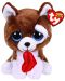 Плюшена играчка TY Toys - Влюбено куче Smootches, 15 cm - 1t