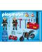 Комплект фигурки Playmobil - Пожарникари с водна помпа - 2t