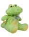 Плюшена играчка Амек Тойс -  Крокодилче с панделка, зелено, 15 сm - 1t