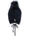 Плетена зимна шапка Sterntaler - 49 cm, 12-18 м, тъмносиня - 4t