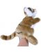 Плюшена играчка Rappa Еко приятели - Кукла за театър, Тигър, 28 cm - 3t