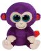 Плюшена играчка TY Toys Beanie Boos - Маймунка Grapes, лилава, 15 cm - 1t