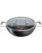 Плитка тенджера Tefal - Unlimited G2557172, 26 cm, черна - 1t