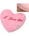 Плюшено сърце Tea Toys - със светлини, розово, 30 cm - 2t