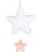 Плюшена латерна Tedsy - Звезда, 28 cm, розова - 1t