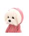 Плюшена играчка Orange Toys Lucky Doggy - Късметлийката Мими, Strawberry Ice Cream - 6t