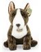 Плюшена играчка Rappa Еко приятели - Куче Английски Бултериер, седящ, 30 cm - 2t