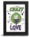 Плакат с рамка The Good Gift DC Comics: Batman - Crazy In Love - 1t