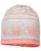 Плетена шапка Maximo - Розово/сива, размер 43, 6-9 м - 1t