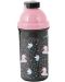 Пластмасова бутилка Paso Unicorn - Черна, 500 ml  - 1t