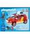 Комплект фигурки Playmobil - Автомобила на директора на пожарната със светлини и сирени - 3t