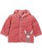 Плюшено бебешко палтенце Sterntaler - С магаренце, 68 cm, 5-6 месеца, розово - 3t