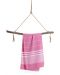 Памучна кърпа в кутия Hello Towels - Malibu, 100 х 180 cm, розова - 3t