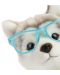 Плюшена играчка Studio Pets - Куче Хъски с очила, Улфи, 23 cm - 2t