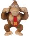 Плюшена фигура Nintendo Games: Super Mario Bros. - Donkey Kong, 25 cm - 1t