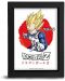 Плакат с рамка The Good Gift Animation: Dragon Ball Z - Super Saiyan Vegeta - 1t