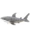 Плюшена играчка Rappa Еко приятели - Бяла акула, 51 cm - 4t
