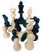 Пластмасови фигури с филц за шах Manopoulos, 5 cm - 1t