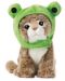 Плюшена играчка Studio Pets - Коте Мейн Кун с шапка, Принц, 23 cm - 1t