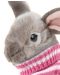 Плюшена играчка Studio Pets - Зайче с пуловер, Бъни - 2t