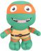 Плюшена играчка TMNT Mutant Mayhem - Michelangelo, 18 cm - 1t