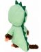 Плюшена играчка Monchhichi - Маймунка с костюм на динозавър - 2t