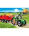 Комплект фигурки Playmobil Country – Голям трактор с ремарке - 2t