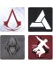 Подложки за чаши ABYstyle Games: Assassin's Creed - Key Art - 2t