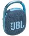 Портативна колонка JBL - Clip 4 Eco, синя - 3t