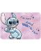 Подложка за бюро Disney - Stitch, розова - 1t