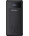 Портативна батерия Sandberg - USB-C PD 130W, 50000 mAh, черна - 1t