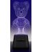 Портативна колонка Cellularline - LED Lights Bear, черна - 2t