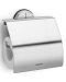 Поставка за тоалетна хартия Brabantia - Profile, Matt Steel - 2t