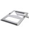Подложка за лаптоп Hama - Aluminium, до 15.4",  сребриста - 2t