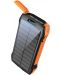Портативна батерия ProMate - Rugged Ecolight Solar, 20000 mAh, черна - 1t
