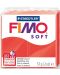 Полимерна глина Staedtler Fimo Soft - 57 g, червена - 1t