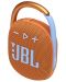 Портативна колонка JBL - Clip 4, оранжева - 3t