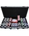 Алуминиево куфарче с 300 покер чипа с метална сърцевина                          - 1t