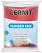 Полимерна глина Cernit №1 - Коледно червена, 56 g - 1t