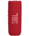 Портативна колонка JBL - Flip 6, водоустойчива, червена - 3t