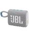 Портативна колонка JBL - Go 3 Eco, бяла/сива - 3t